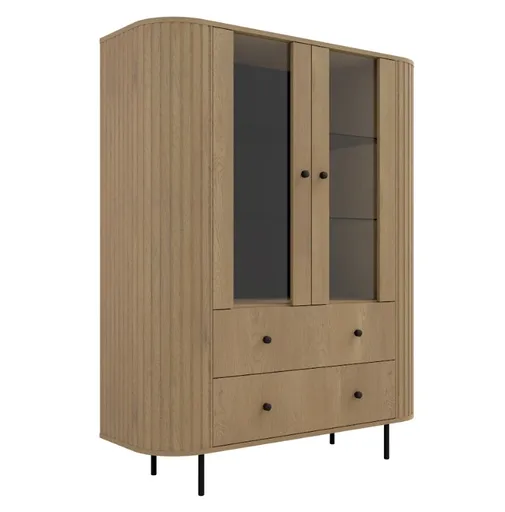 ArtLemp Vitrína VAOLIA 2F2S  | dub cremona