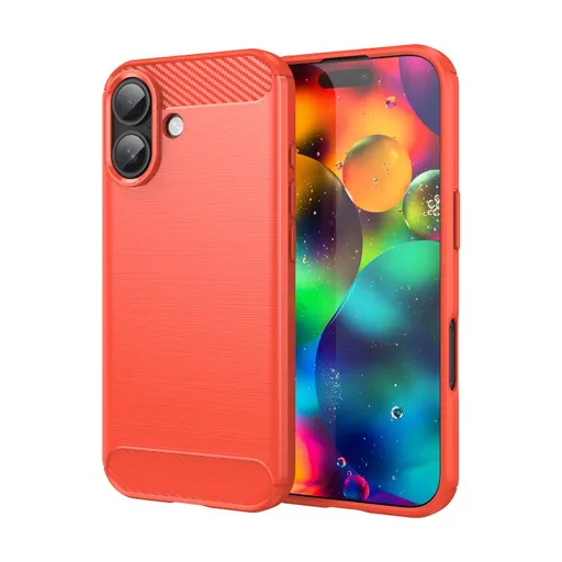 FLEXI TPU Ochranný kryt Apple iPhone 17 červený