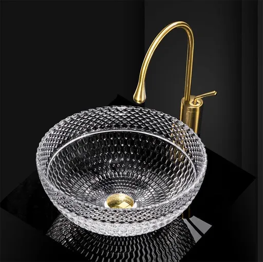 REA - Umývadlo na dosku Sue Transparent REA-U4702