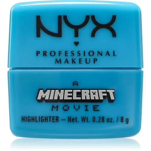 NYX Professional Makeup A Minecraft Movie rozjasňovač odtieň Diamond Drip 8 g