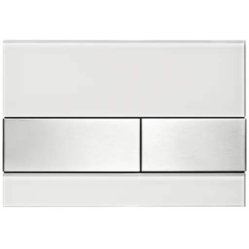 Tece Square ovládacie tlačidlo sklo z nerezu mat 9240801 9.240.801