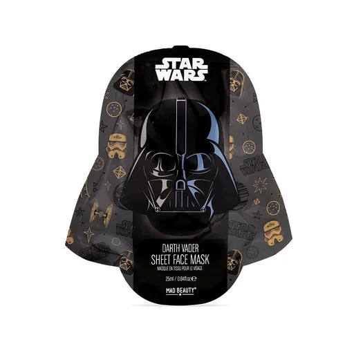 MAD BEAUTY Darth vader star wars antioxidačná textilná maska ​​25 ml