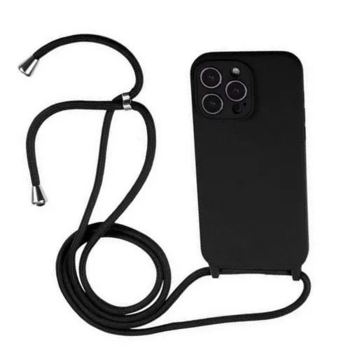 Pouzdro Strap Case pro iPhone 16 Pro Max Black