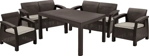 KETER Záhradný set GREEK FIESTA | hnedá