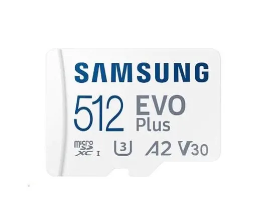 Samsung EVO Plus/micro SDXC/512GB/160MBps/UHS-I U3/Class 10/+ Adaptér