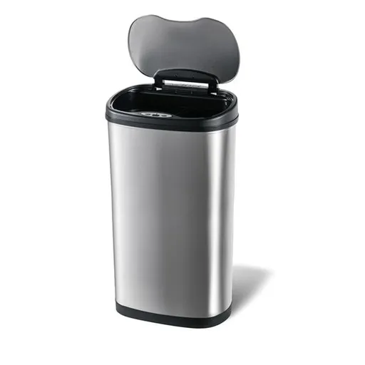 Nerezový odpadkový kôš na triedený odpad TORO so senzorom 50l