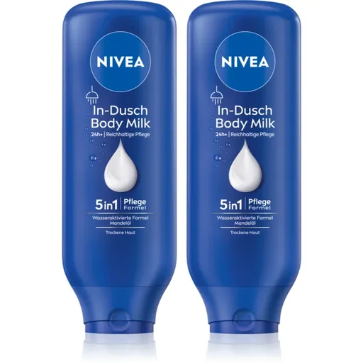 NIVEA In-Shower sprchové mlieko výhodné balenie