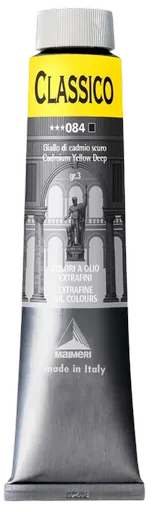 MAIMERI CLASSICO - Extra jemné olejové farby 084 - cadmium yellow deep, 0,2 L