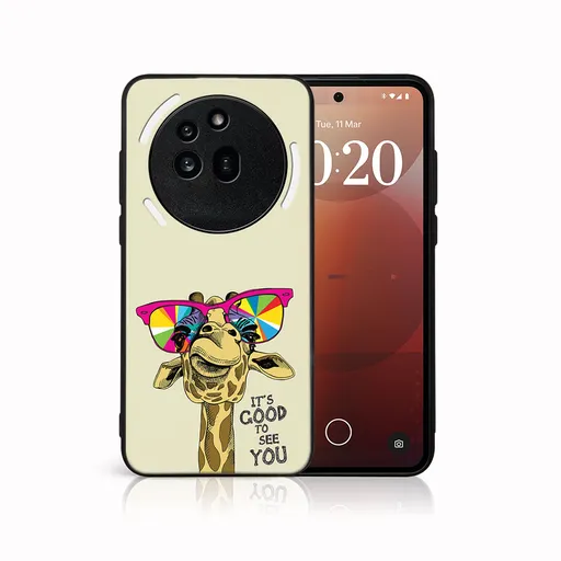 MY ART Ochranný kryt pre Nothing Phone (3a) Pro GIRAFFE (180)