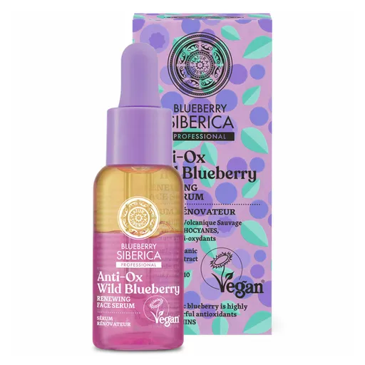 NATURA SIBERICA Blueberry Siberica Obnovujúce pleťové sérum 30 ml