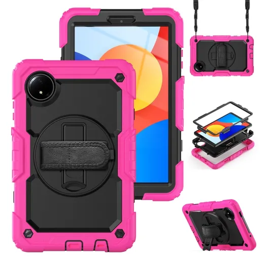 SOLID 360 Odolný obal pre Redmi Pad SE 8.7 ružový