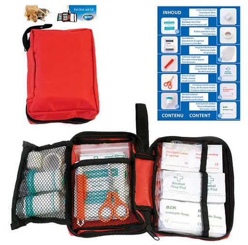 DUVO+ lekárnička pre domáce zvieratá, 61 dielov