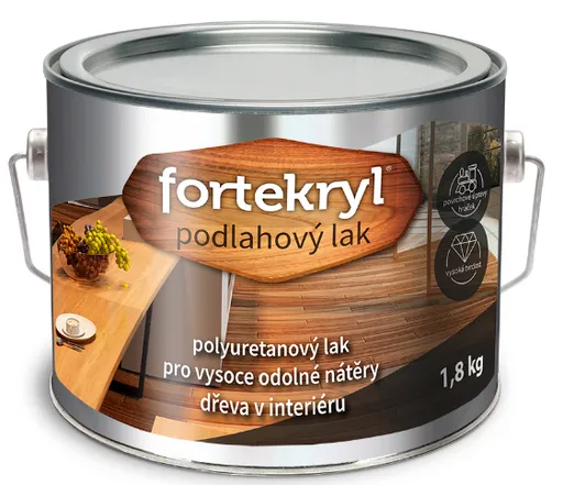 AUSTIS FORTEKRYL - Podlahový lak do interiéru matný 1,8 kg
