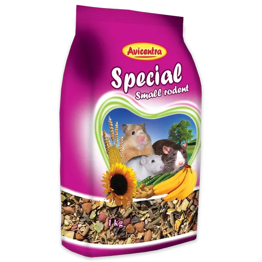 AVICENTRA Malý hlodavec Special krmivo pre škrečky, potkany a myši 500g