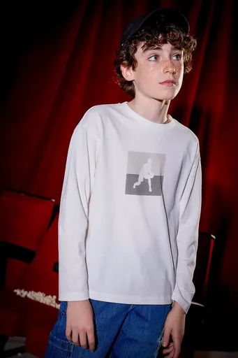 Bavlnené tričko s dlhým rukávom Mayoral