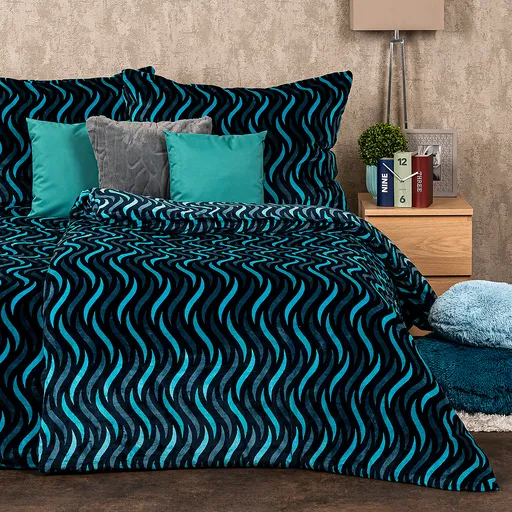 4Home Obliečky Wave mikroflanel, 140 x 200 cm, 70 x 90 cm
