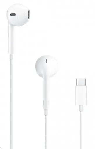 Viking stereo slúchadlá s mikrofónom V15, konektor USB-C, biela