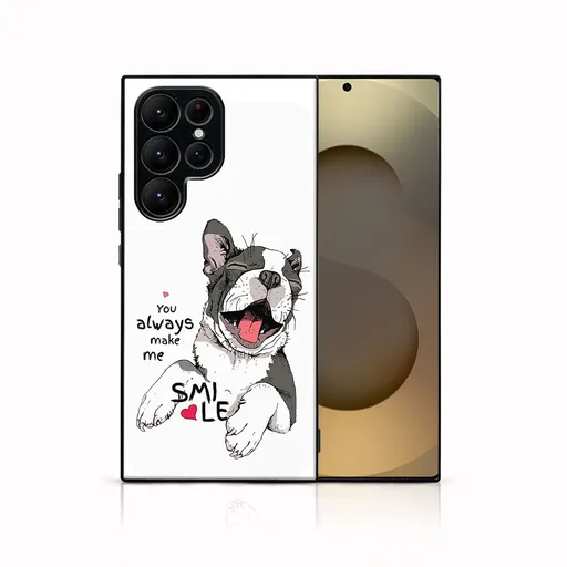 MY ART Ochranný kryt pre Samsung Galaxy S25 Ultra 5G SMILE (189)