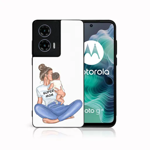 MY ART Ochranný kryt pre Motorola Moto G35 5G SUPERMOM (112)