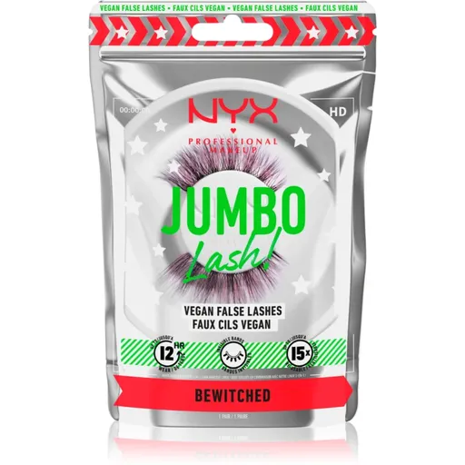 NYX Professional Makeup Halloween Cirque Du Tricks Jumbo Lashes umelé mihalnice typ 02 Bewitched 1 ks