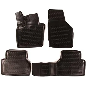 SIXTOL 3D Gumové koberce AUDI Q3, 2015 -