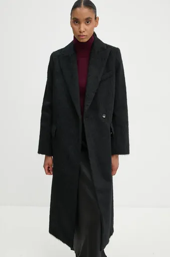 Kabát s prímesou vlny Day Birger et Mikkelsen Franka - Fuzzy Autumn