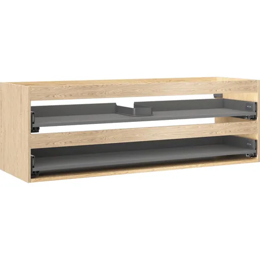 MEXEN - Box-A skrinka pre umývadlo 140, 2 zásuvky, dub 91AX0-1400-470-2-81