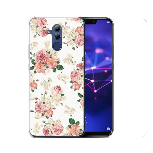 PROTEMIO MY ART Ochranný obal Huawei Mate 20 Lite PINK ROSES (016)