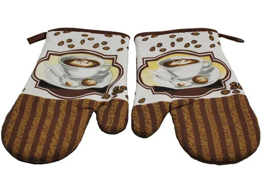 MAKRO - Chňapka s magnetom 2ks CAPUCCINO