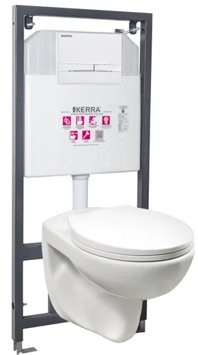 KERRA - Inštalačný set WC Doris/Adriatic WH 5907548117946