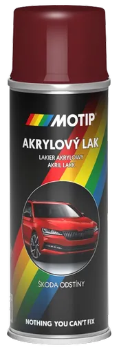 AUTOSPREJ ŠKODA - Farba na auto v spreji AC8850 - červená višňová 0,2 L