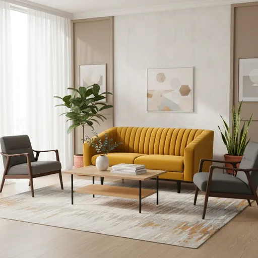 Signal Pohovka Asprey Velvet 2 | žltá