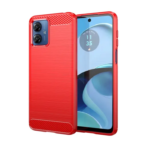 FLEXI TPU Kryt pre Motorola Moto G14 červený