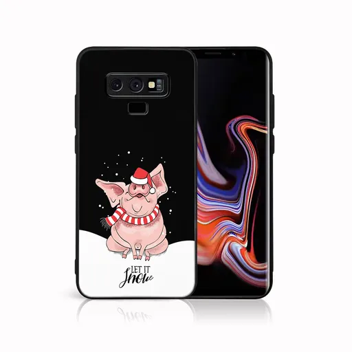 MY ART Obal s vianočným dizajnom Samsung Galaxy Note 9 LET IT SNOW (075)