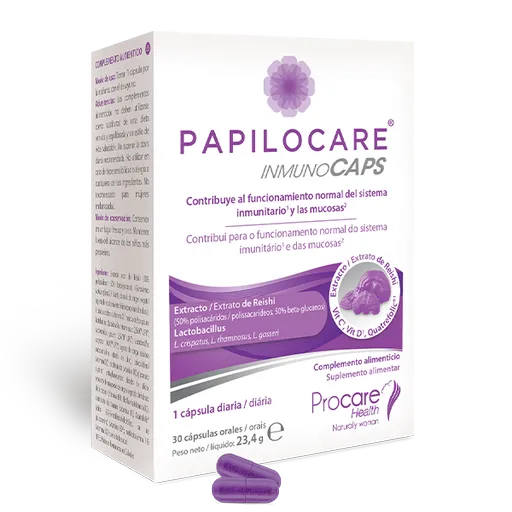 PAPILOCARE Immunocaps 30 kapsúl