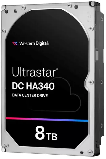 WD Ultrastar HDD 8TB DC HA3403.5in 26.1 256 7200RPM SATA ULTRA 512E SE NP