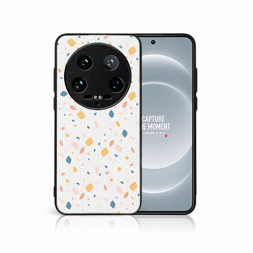 MY ART Ochranný kryt pre Xiaomi 14 Ultra ORANGE TERRAZZO (165)