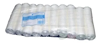 VIDRA Obväz hydrofilný pletený nesterilný (10cmx5m) 10ks