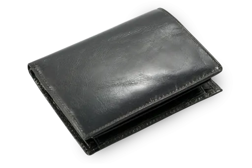 Čierna pánska kožená peňaženka a dokladovka 514-1790-60