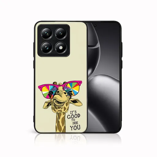 MY ART Ochranný kryt pre Xiaomi 14T Pro GIRAFFE (180)