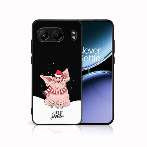 MY ART Kryt s vianočným dizajnom OnePlus Nord 4 5G LET IT SNOW (075)