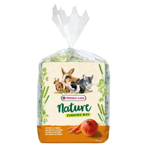 VERSELE-LAGA Nature Timothy Hay seno mrkva a tekvica 500 g