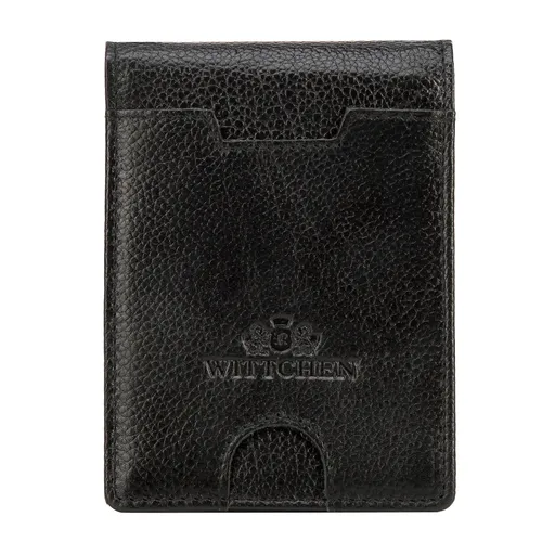 Pánska kožená peňaženka s klipom 21-1-004-1