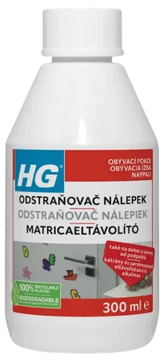 HG 160 - Odstraňovač nálepiek 250 ml 160
