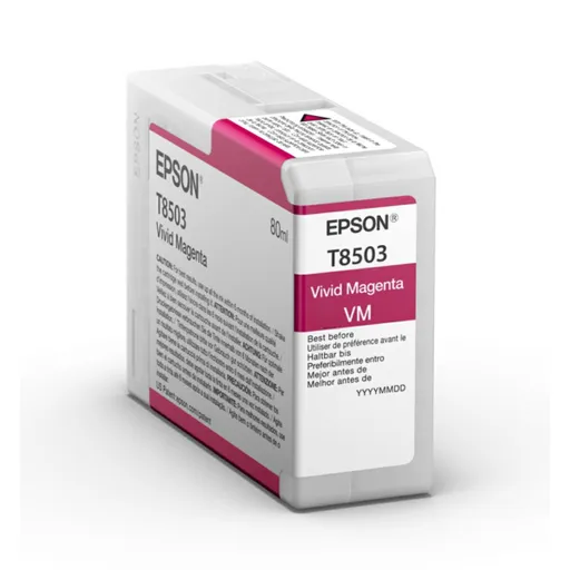 EPSON T8503 (C13T85030N) - originálna cartridge, purpurová, 80ml