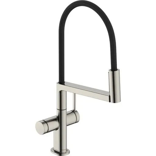 Hansgrohe Talis Select M54 PowderSpray drezová batéria s otočným ramienkom, 2 prúdy vzhľad nerezu 72861800