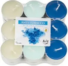 Sviečky vonné 18ks Bispol Antitabak