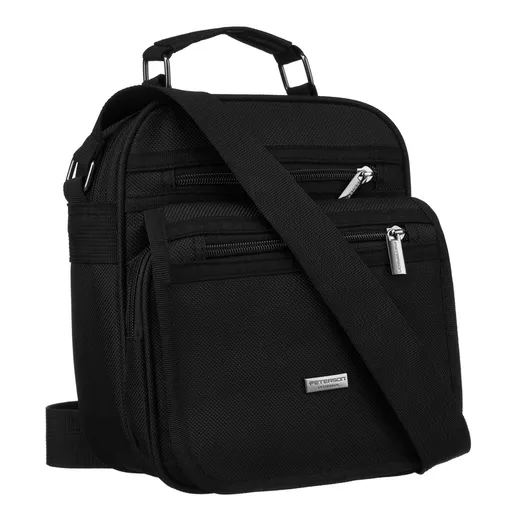 Pánska polyesterová crossbody taška – Peterson