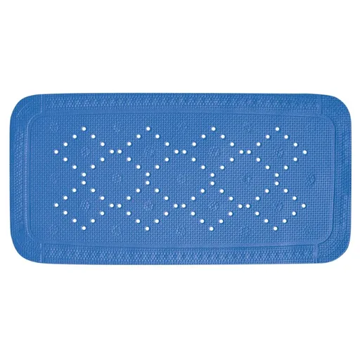 Spirella Protišmyková podložka do vane ALASKA, modrá, 71 x 36 cm