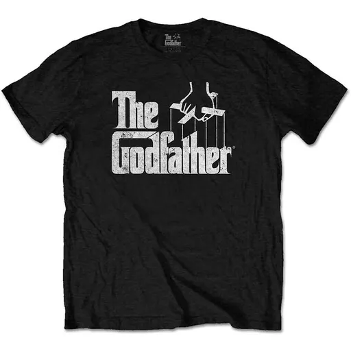 The Godfathers tričko Logo White Čierna XXL